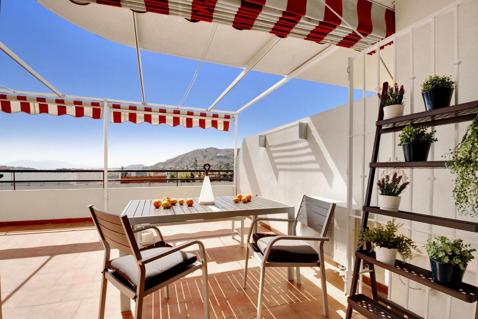 מאלגה Del Parque Flats - Golf & Beach Terrace מראה חיצוני תמונה